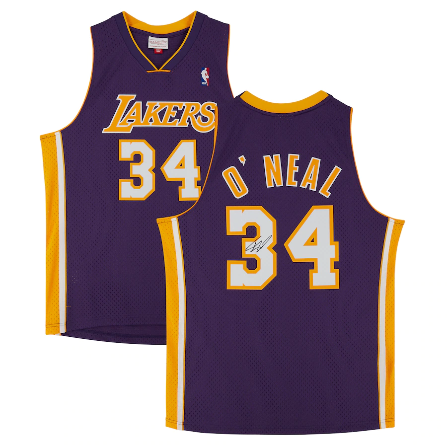 shaq autographed jersey